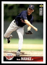 Brad Radke 1997 Collector's Choice #380 Twins MLB READ FREE SHIP AutographDen