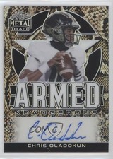 2022 Leaf Metal Draft Snake Prismatic 3/5 Chris Oladokun #AD-CO1 Auto w6g