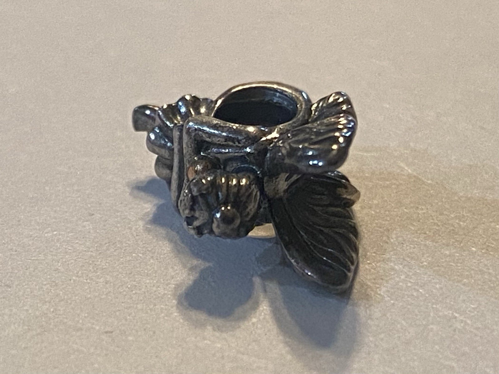 Pandora Retired Sitting Pixie Charm Sterling Silv… - image 4