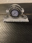 VTG  Ireland Waterford Crystal Small Mini Mantle Clock w/Waterford Clock Face — photo 8