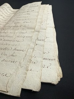 10 page Old Manuscript from 1789