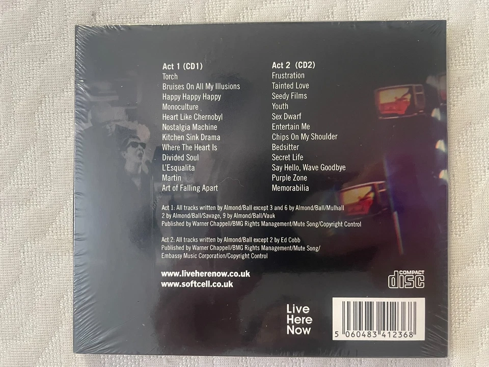 Soft Cell – Non-Stop Erotic Cabaret ...And Other Stories: Live - CD - SEALED - Image 2 of 2