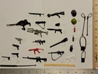GI Joe ARAH 1980s Accessories Lot (27pc) Weapons Gear Binoculars Walkie Talkies