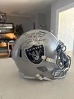 Signed Raiders Helmet, authenticated, Jim Plunkett signatures