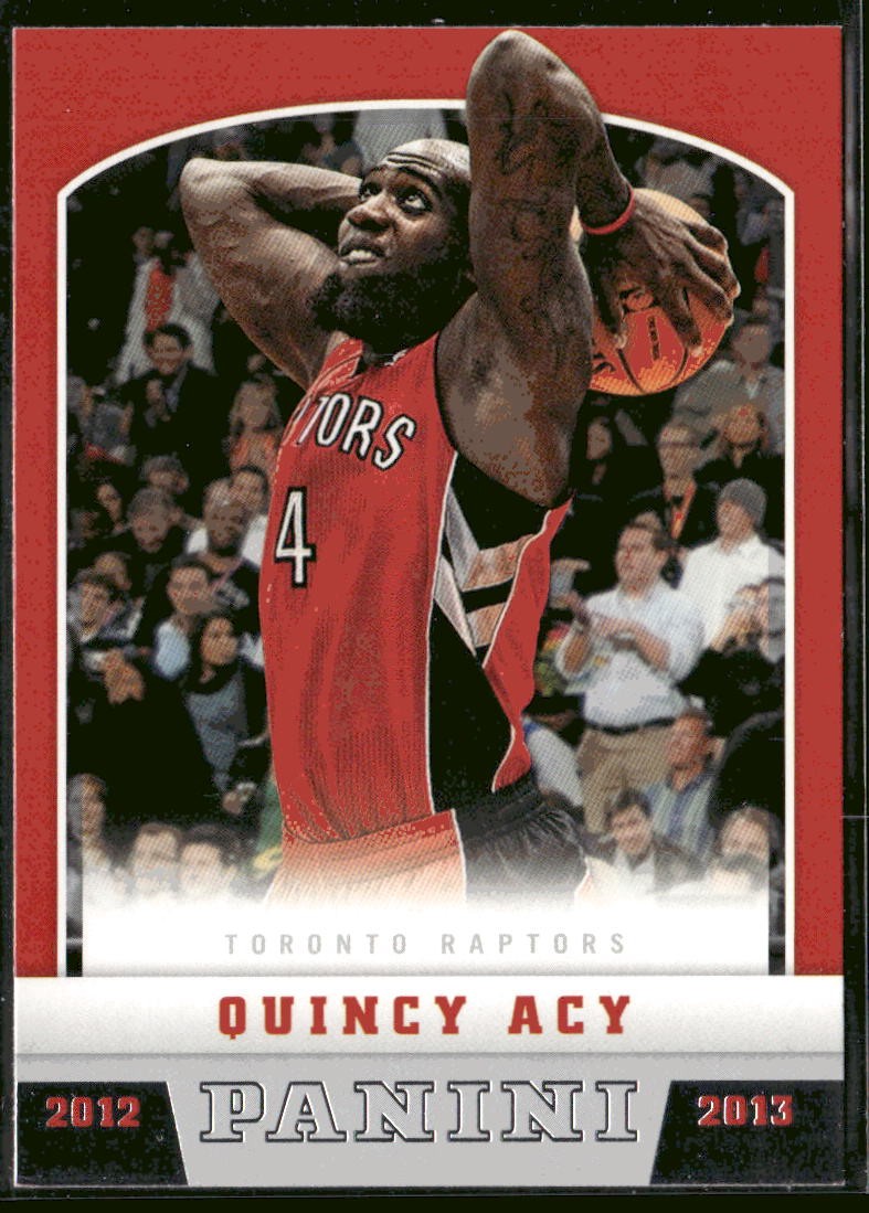 2012-13 Panini Quincy Acy RC #219 Toronto Raptors