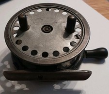Pre War Hardy Bros 3 1/2in Alloy Decantelle Mark 1 Centrepin Fishing Reel