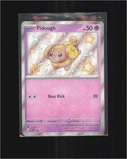 shiny fidough pokemon card - 069 Ultra Rare Promo or other tech device with a loyal and friendly Shiny Pokmon pal from the Paldea region Pokemon SHINY FIDOUGH SVP 069