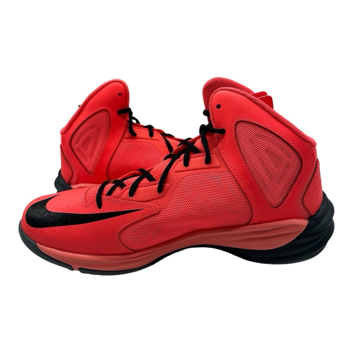 Nike Prime‎ Hype DF Shoes Men\'s Size 8.5 Hot Lava Charcoal Sneakers 683705-801 Nike Prime Hype DF Sneakers for Men for Sale | Authenticity  main image 3