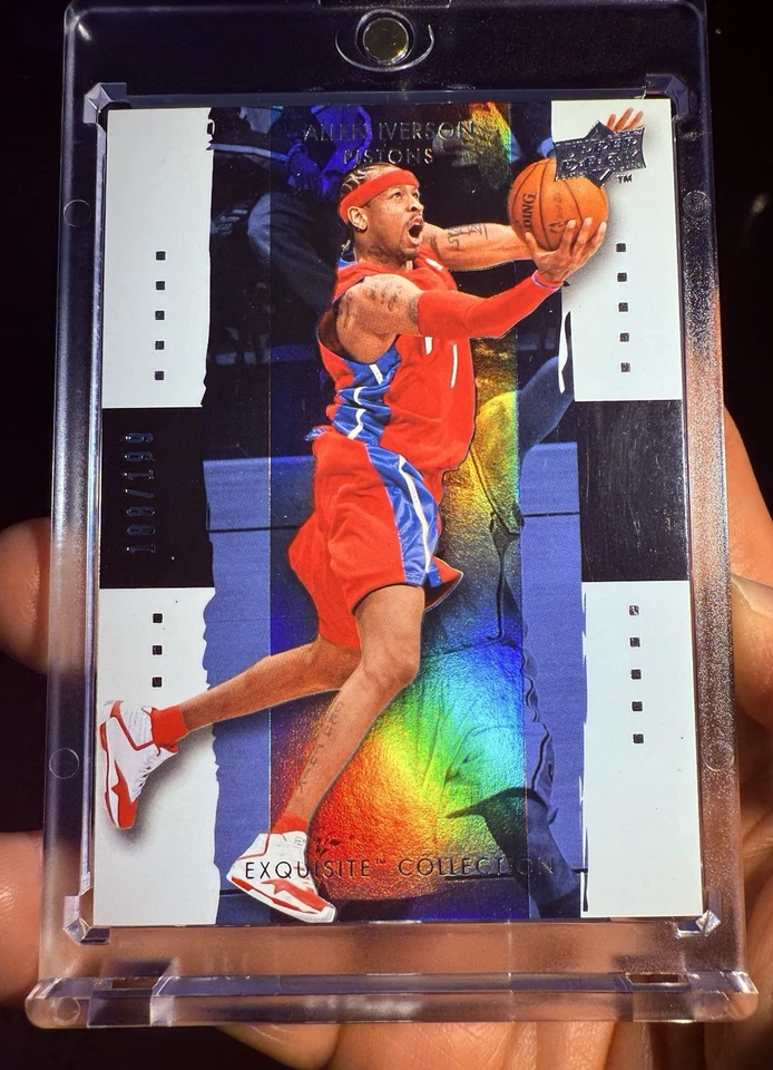 2009 Allen Iverson EXQUISITE COLLECTION! SP! 199! Rare! HOF Great Looking Set🔥  - Image 2 of 4