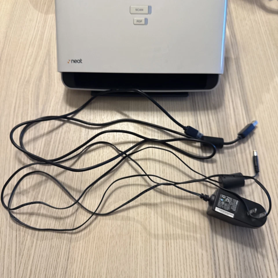 Neat Desk ND-1000 Desktop Receipt Document Scanner Includes power adapter + USB - Image 2 of 4