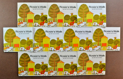 Guided Reading Lot 10 Rosie's Walk Picture Books by Pat Hutchins Teacher Class