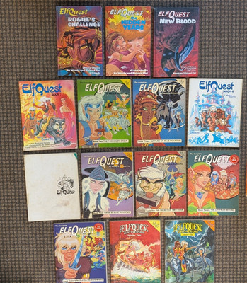 ElfQuest Collection The Epic Saga + Rare Lore & Collectible Elf Quest Wendy Pini