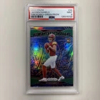 2024 Panini Prizm - Fireworks Jayden Daniels #24 Green Prizm (RC) PSA 9 Mint