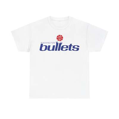 Washington Basketball Bullets Hands Up Retro T-shirt