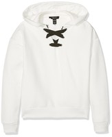 Look 915 Girls Lace Up Hoodie, Beige Cream, 12-13 Years Look 915 Girls Lace Up Hoodie, Beige Cream, 12-13 Years