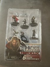Marvel Thor The Dark World HeroClix 6 Figure Starter Set New MISP WizKids NECA