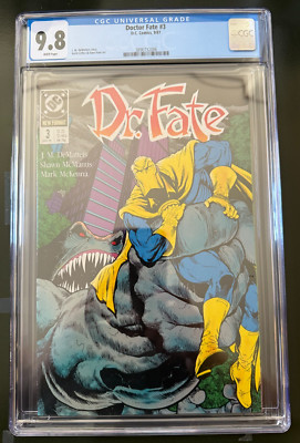 DOCTOR FATE #3 CGC 9.8 WP NM/M DC 1987    RARE BOOK! ONLY COPY ON CENSUS!