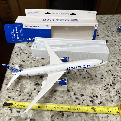 United航空 飛行機模型 Boeing 787-9 scale 1/200 787-9 Dreamliner 1:200 Display Model - Skymarks SK-SKR1046