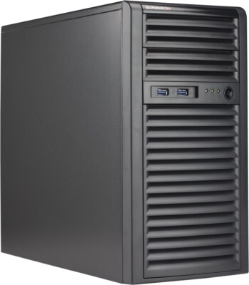 672042440184 Supermicro CSE-731I-404B Computer-Gehäuse Mini Tower Schwarz 400 W 