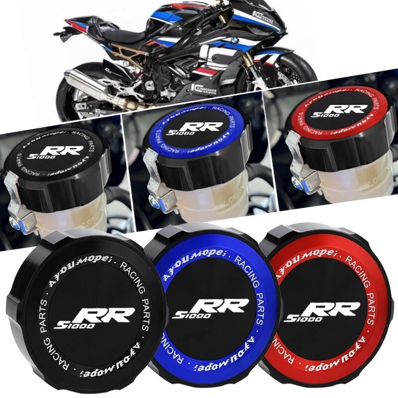 Tapa de depósito de líquido de frenos delantero para BMW S1000RR S1000 RR 2008-2025 Foto 2 de 4