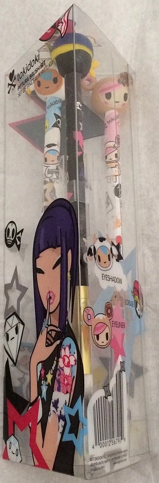 Tokidoki Pittura Brush Set - Retired and Rare - NIP