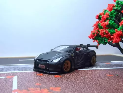 Modellino auto in plastica 1/87 Nissan GT-R R35 - Foto 9 di 29