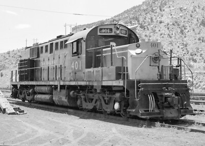 Utah Railway Alco RSD15 401 5 x 7 Foto