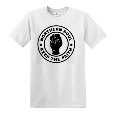 NORTHERN SOUL T-Shirt Keep The Faith Dance Motown MOD Scooter