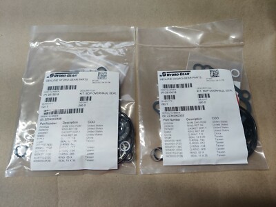 2 Pack OEM Hydro Gear Pump Rebuild BDP Overhaul Seal Kit