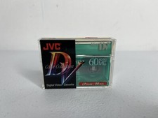 JVC DV 60 Mini DV Digital Video Cassette Tape Color Collection Green 90 Min.