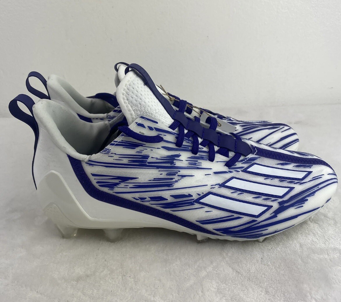 adidas Adizero Football Cleats Purple Cloud White (GZ6914  display picture 1