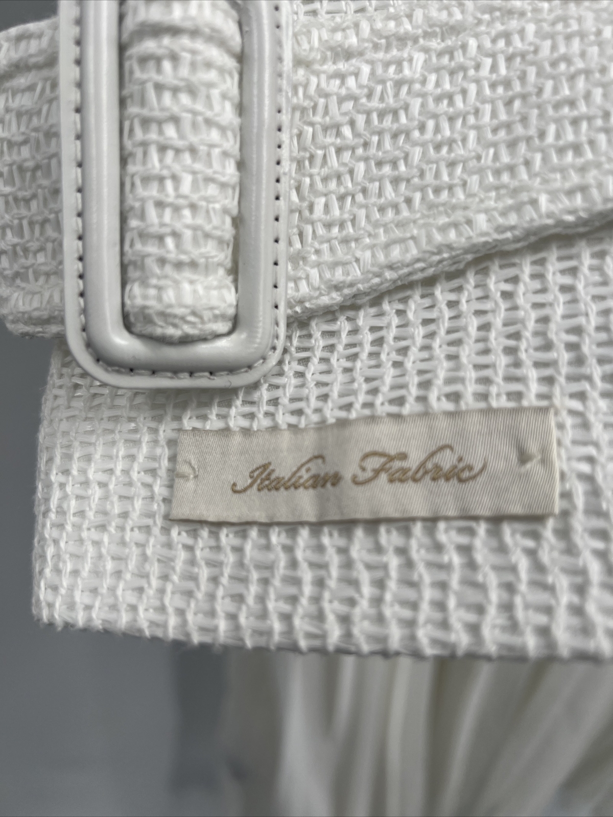 Ted Baker London Fabric Blocked Pira Belted Pleated White Trench Coat TB 5  US 8 image 10