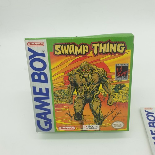 RARE NEUF SWAMP THING OVP Nintendo Gameboy Game boy Boxed boite DMG-WG-USA - Foto 4 di 12