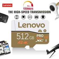 Lenovo U3 A1 V30 Class 10 Micro Card - Available in 128GB, 64GB, 256GB, and 512G