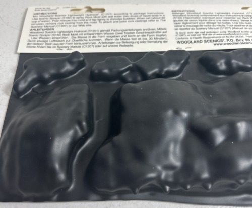 Woodland Scenic N 1/160 Scale # C 1243 Rock Mold for Base Rock - Picture 7 of 11