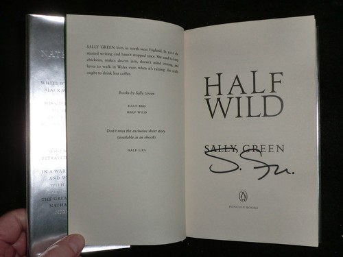 SIGNED; SALLY GREEN - Half Bad Trilogy (Bad Wild Lost) 2014-2016, First Editions - Picture 20 of 23
