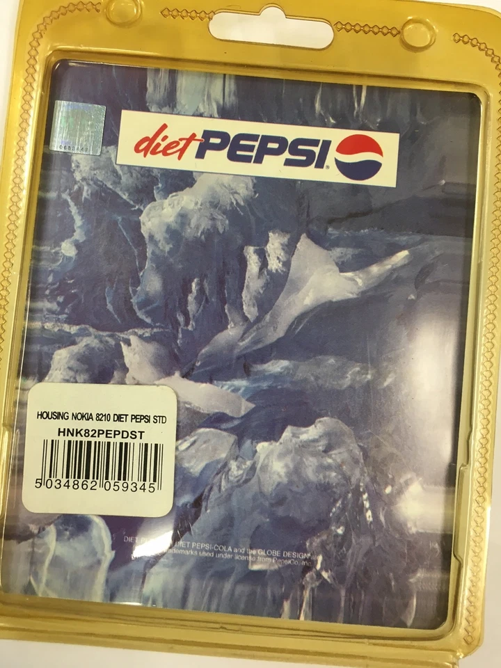 Nokia 8210 Matching Front & Rear Diet Pepsi Housings Covers Set HNK82PEPDST — 第 3/3 张图片