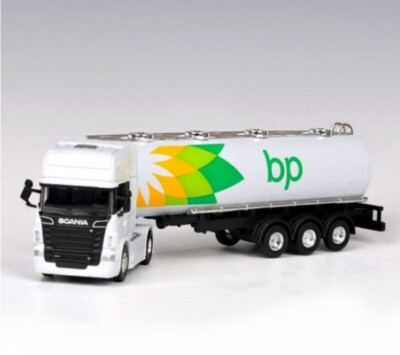Scania V8 R730 1:64 Diecast Mini Car Metal Model Oil Truck Super