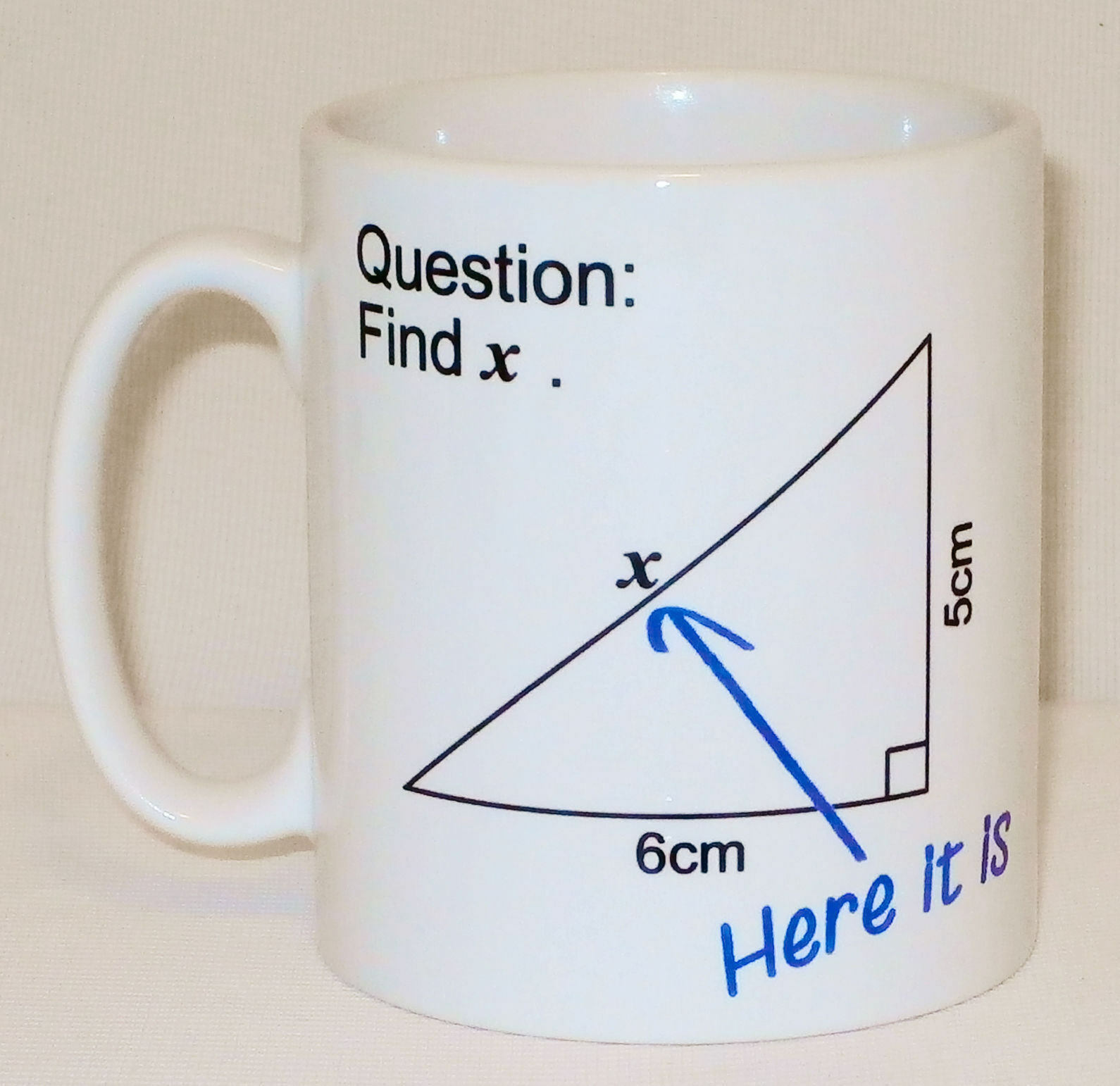 Find X Maths Question Mug Can Personalise Funny Teacher Gift Mathematics  Math | eBay