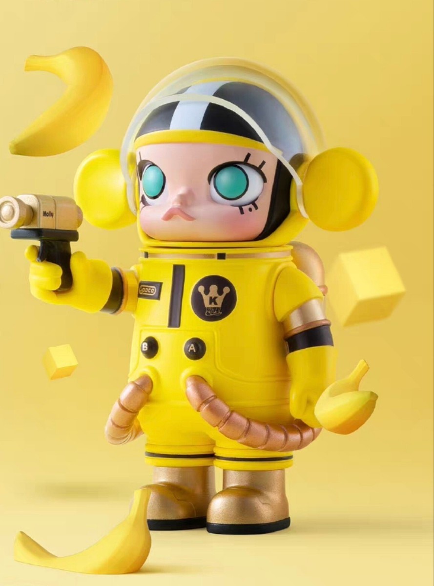 POP MART MEGA SPACE 100% Anniversary Series Banana Molly Blind Box
