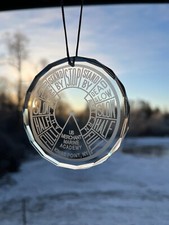 Crystal Ornament EOT Engine Order Telegraph USMMA US Merchant Marine Academy