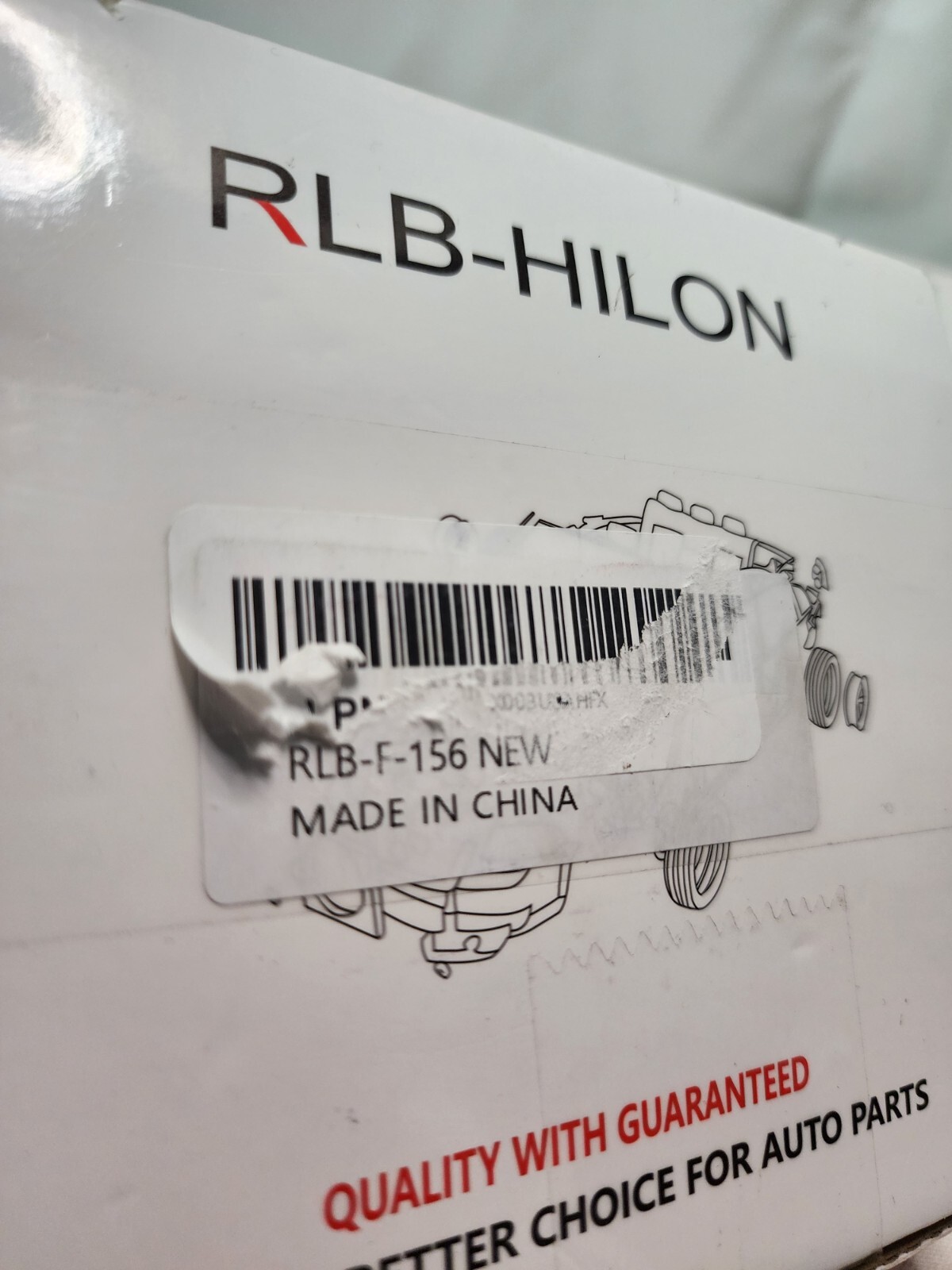 RLB-HILON Front Bumper Bracket Compatible with Honda Civic RLB-F-156 LH/RH- Set