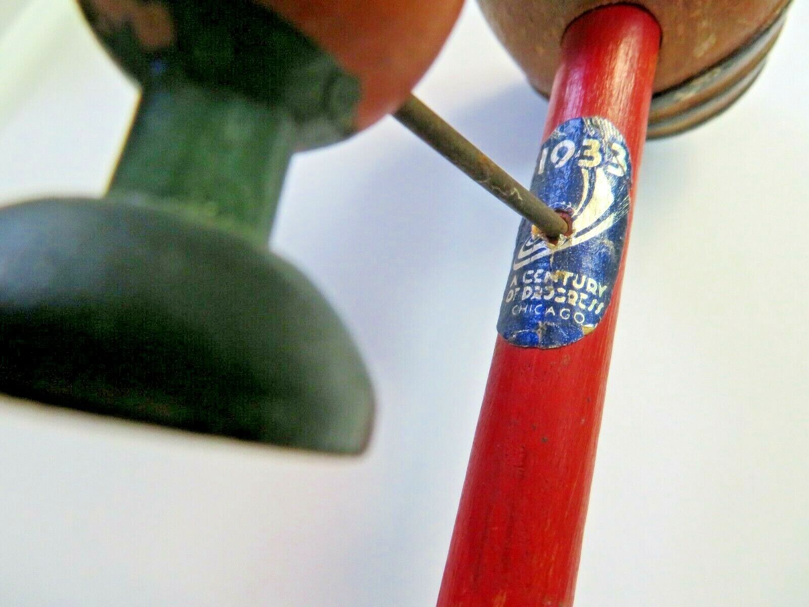 1933 Chicago World Fair Prohibition Cane Gem