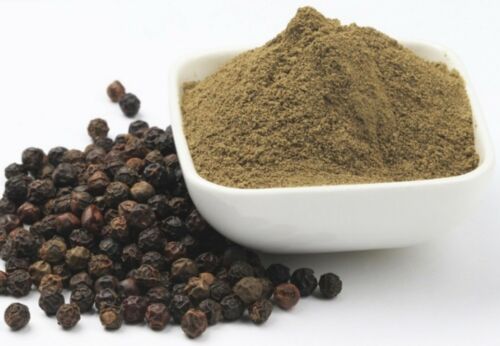 Black Pepper whole/ground powder corns Organic Quality Natural Peppercorns spice - Afbeelding 1 van 5