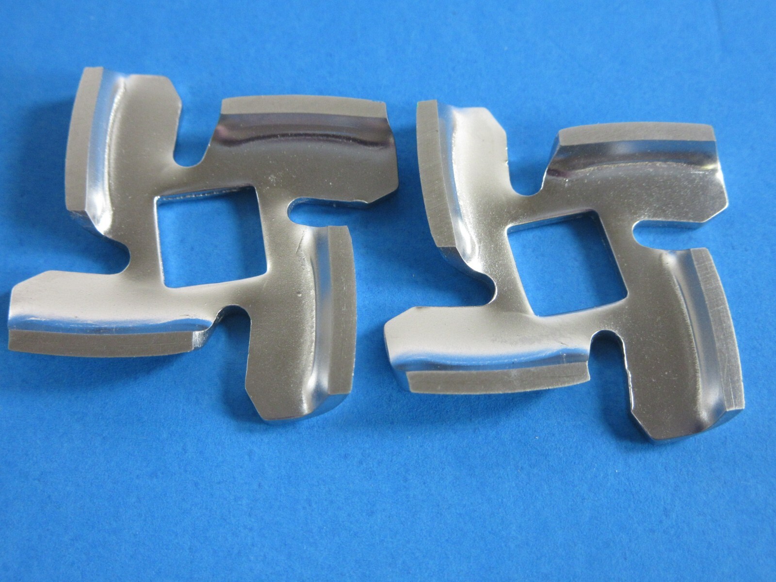 9 pc SET Stainless Steel plate/knife for Kitchenaid FGA 1 & 2 Food