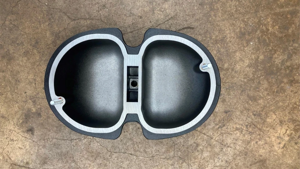 Cubierta de válvula satinada negra BMW Airhead R45, R50, R60, R65, R75, R80, R90, R100 Foto 3 de 3