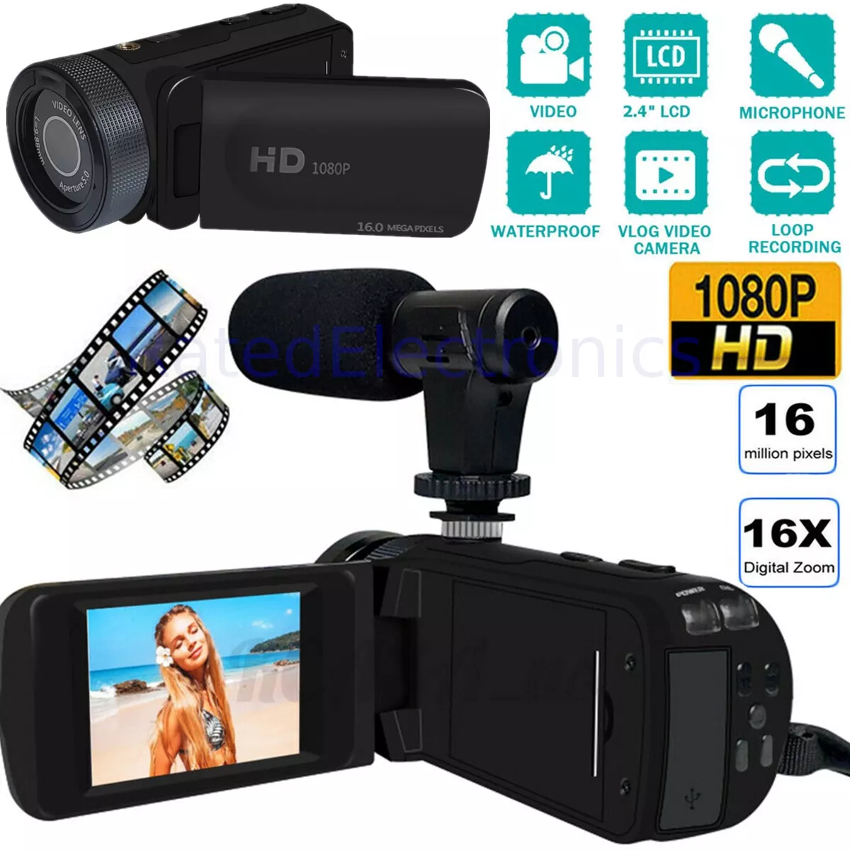 Cheap 1080p video camera sale