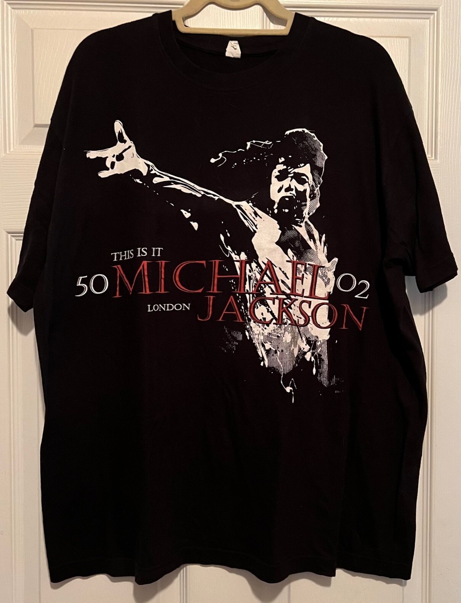 マイケルジャクソン　THIS IS IT Tシャツ Michael Jackson This Is It London RARE promo t-shirt | eBay