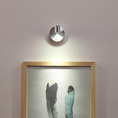 3W LED Picture Light Battery-Powered Desk Lamp Spotlight On/Off Button Bookshelf - Picture 8 of 26