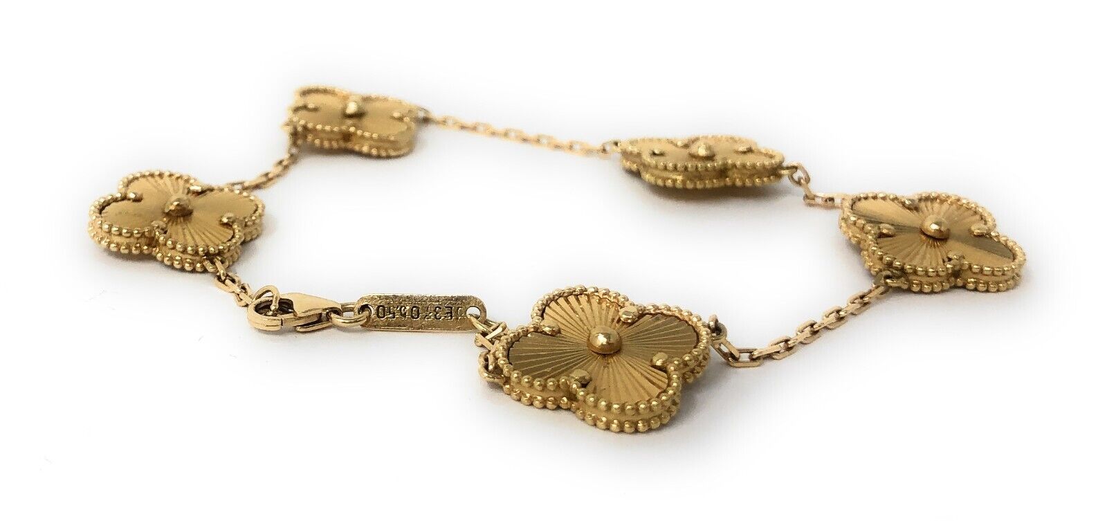Van Cleef  Arpels Vintage Alhambra Bracelet 5 Mot… - image 2